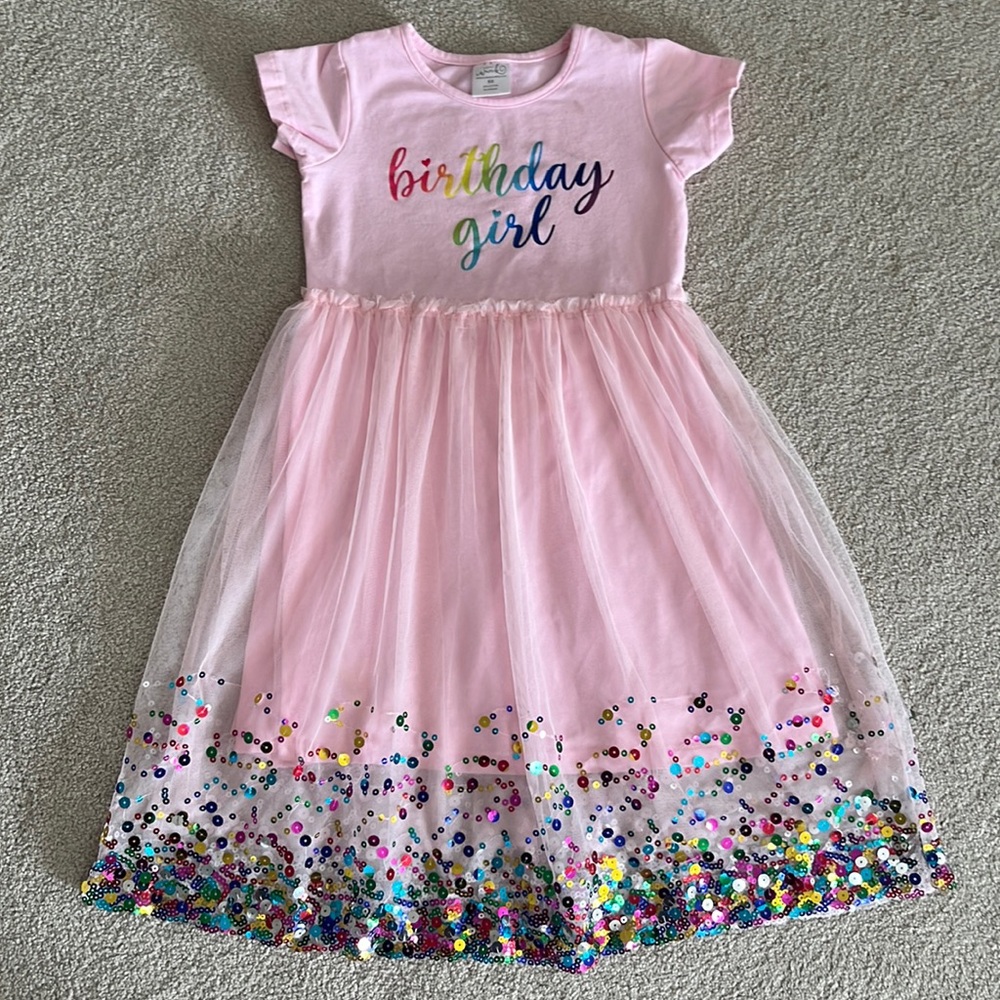 Birthday Girl Sequined Dress. Worn Once.